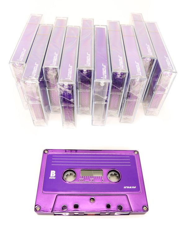70324: Blank Cassette Tape 60-Min 10 Pack | Metallic Chrom