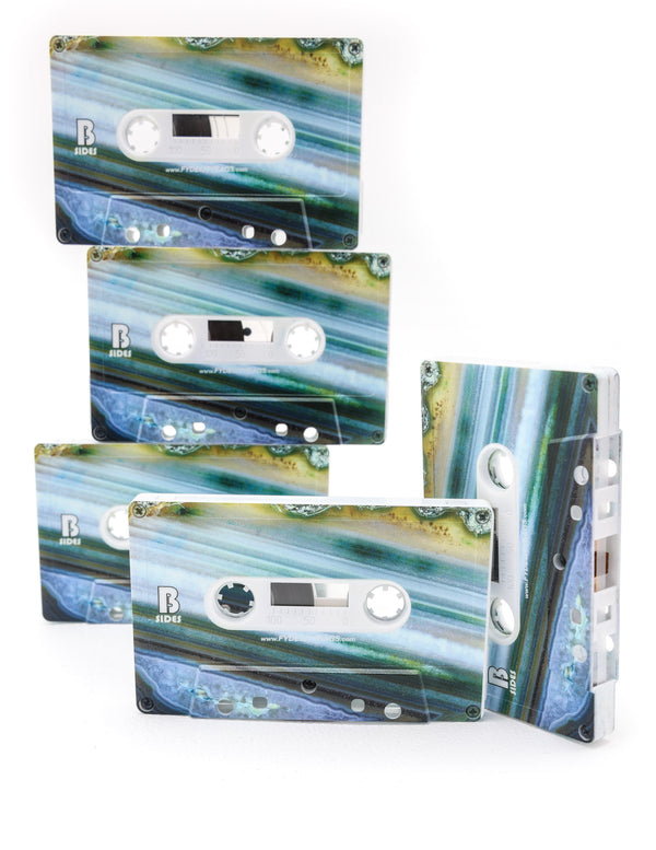 70341: Blank Cassette Tape 60-Min 5 Pack | Custom | AGATE