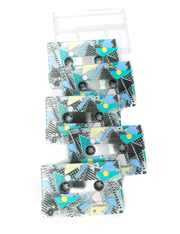 70351: Blank Cassette Tape 60-Min 5 Pack | Custom | TENNE
