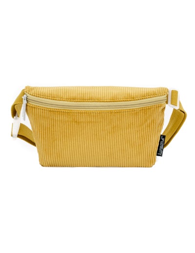 83751: Fanny Pack |Ultra-Slim| Corduroy Tan