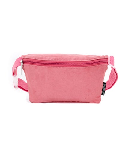 83734: Fanny Pack |Ultra-Slim| Faux Suede Rose
