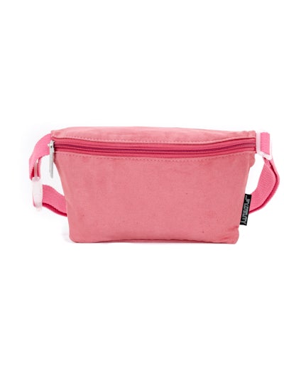 83734: Fanny Pack | Ultra-Slim | Faux Suede Rose