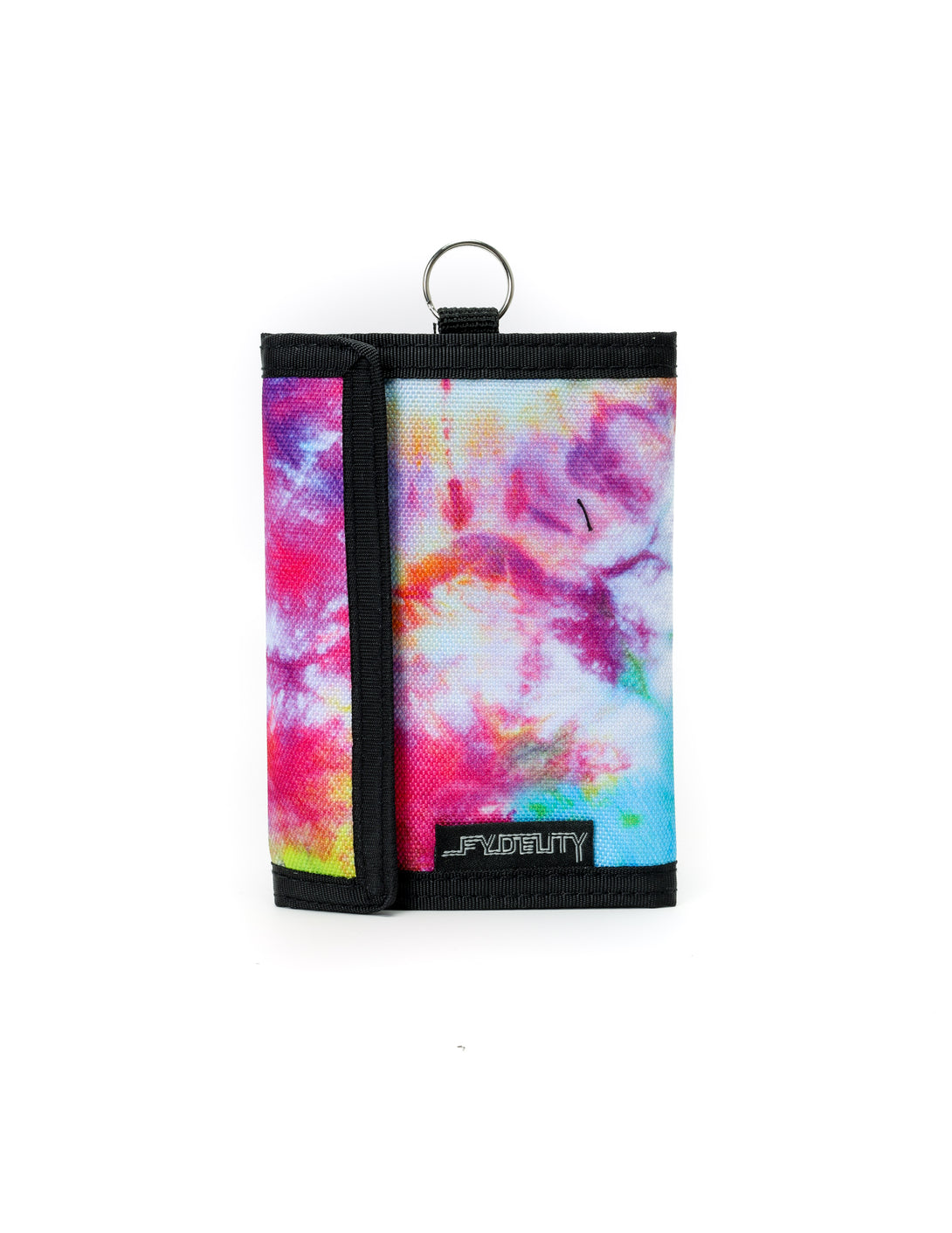 80744: 80's RFID Data Protection Wallet | Tie-Dye Splash