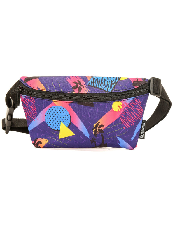 82913: Fanny Pack |Ultra Slim| 80's Pacific Ocean