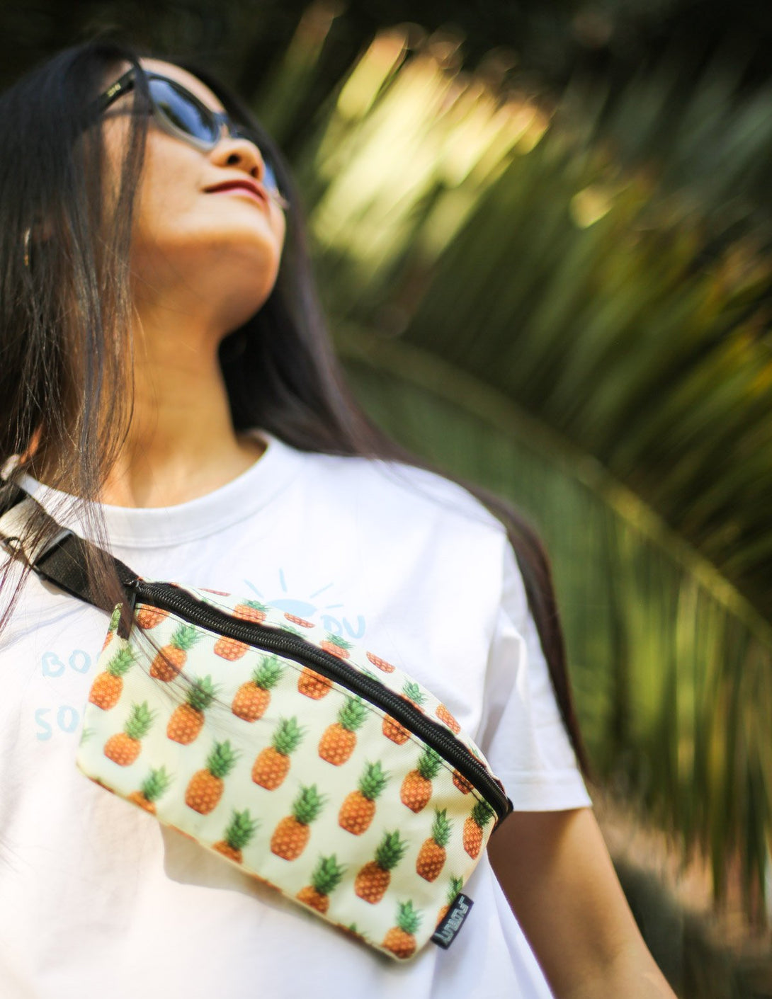 83117: Fanny Pack | Ultra Slim| Recycled RPET | Pineapple