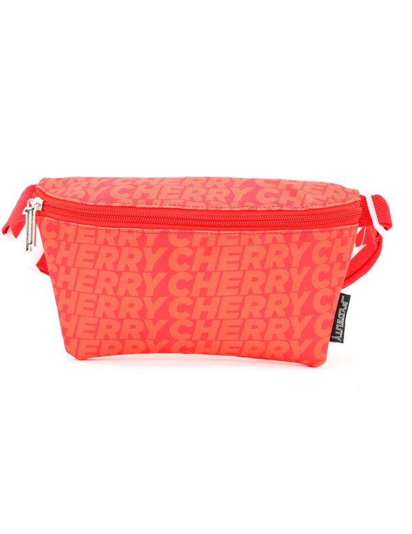 83363: Fanny Pack | Ultra Slim| "Bite" Cherry Red