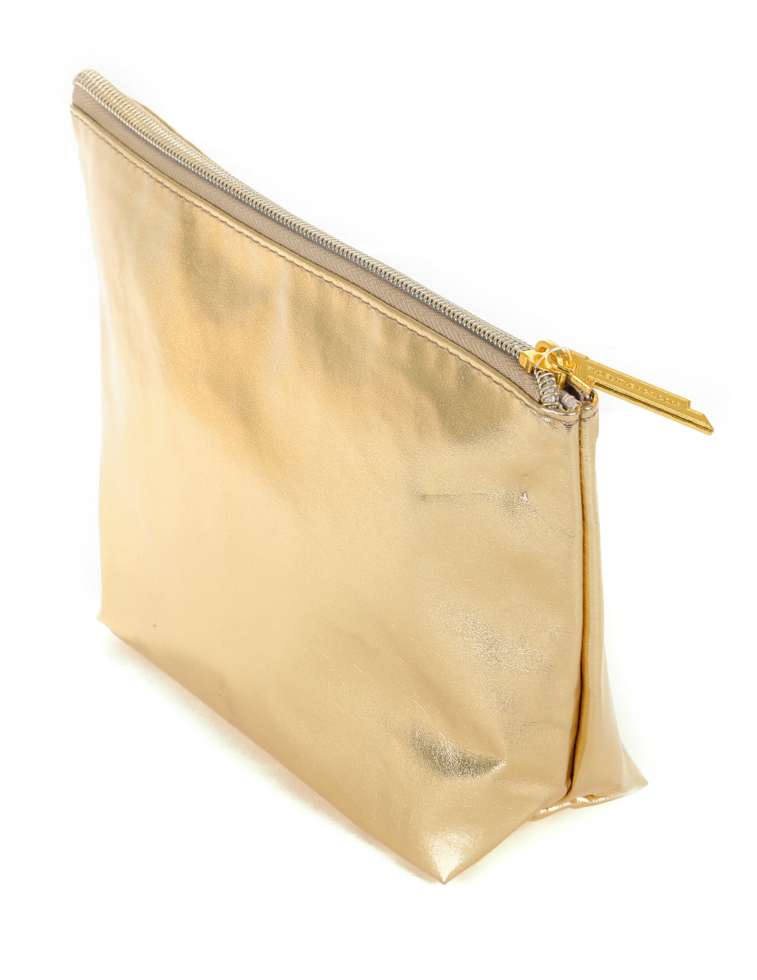 83501: Zip Pouch | Metallic Gold