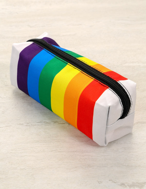 83657: Pencil Pouch | Rainbow Stripe