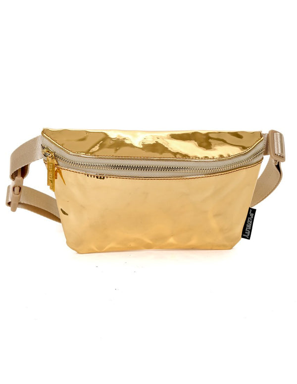 83811: Fanny Pack |Ultra Slim| LUX MIRROR Gold