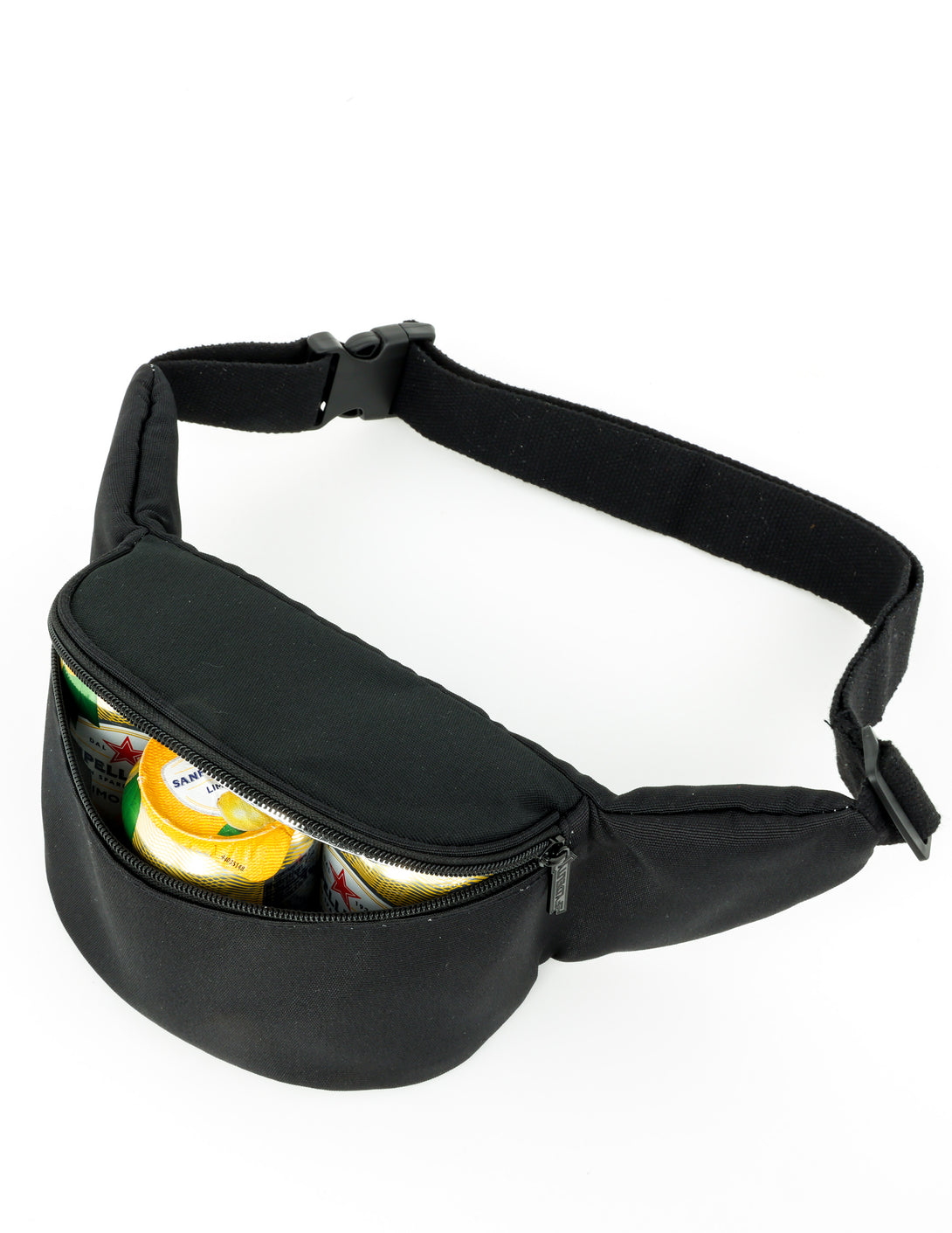 91150: Le Freeze 3-Can Cooler Fanny Pack | Black