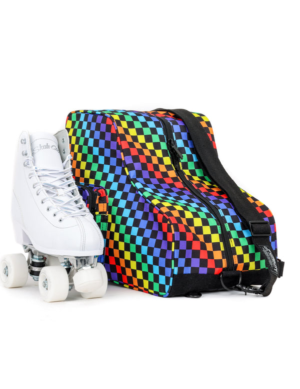 98101: Freewheelin' Roller Skate Bag Pack | INDY Rainbow Black